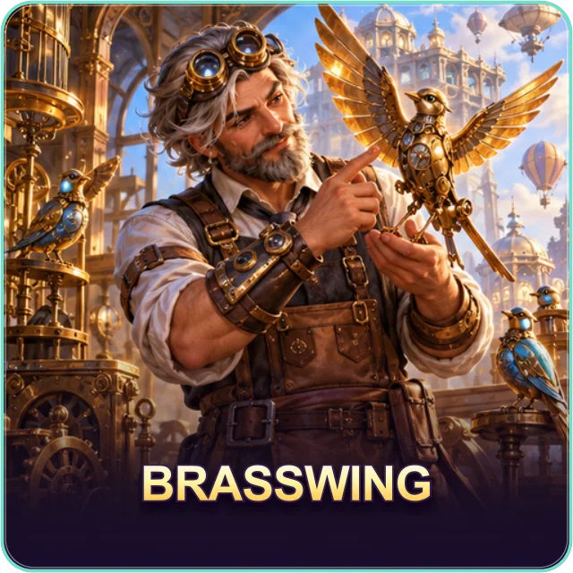 Clockwork Aviary: Brasswing illustration