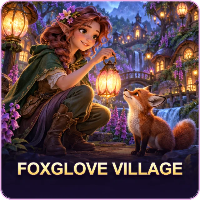 Foxglove Village — original Xplosions cover