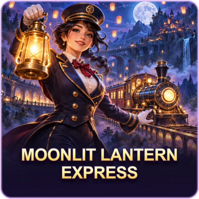 Moonlit Lantern Express illustration